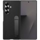 Шкіряний чохол Leather Case (AAA) with stand для Samsung Galaxy Z Fold7 Black