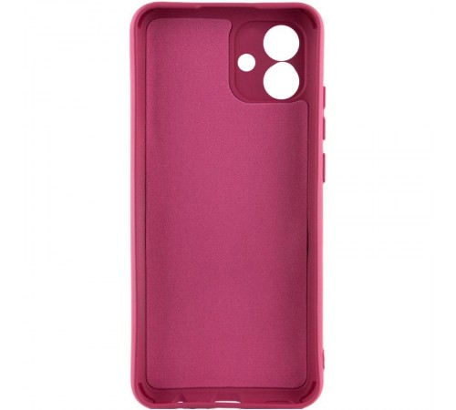 Чохол TPU GETMAN Liquid Silk Full Camera для Samsung Galaxy A07 Бордовий / Marsala Чохол TPU GETMAN Liquid Silk Full Camera для Samsung Galaxy A07 Бордовий / Marsala