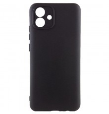 Чохол TPU GETMAN Liquid Silk Full Camera для Samsung Galaxy A07 Чорний / Black