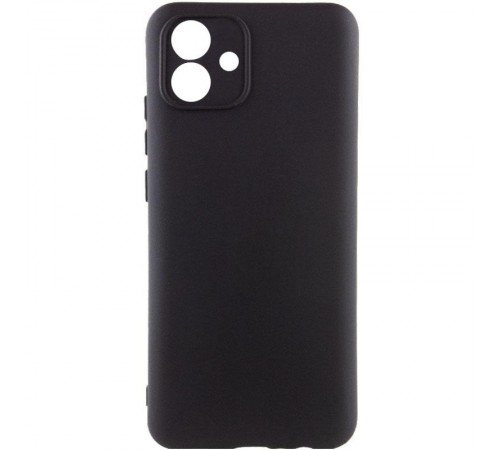 Чохол TPU GETMAN Liquid Silk Full Camera для Samsung Galaxy A07 Чорний / Black Чохол TPU GETMAN Liquid Silk Full Camera для Samsung Galaxy A07 Чорний / Black