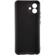 Чохол TPU GETMAN Liquid Silk Full Camera для Samsung Galaxy A07 Чорний / Black