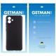 Чохол TPU GETMAN Liquid Silk Full Camera для Samsung Galaxy A07 Чорний / Black