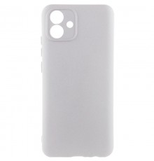 Чохол TPU GETMAN Liquid Silk Full Camera для Samsung Galaxy A07 Сірий / Lavender