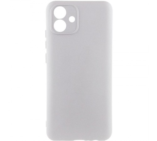 Чохол TPU GETMAN Liquid Silk Full Camera для Samsung Galaxy A07 Сірий / Lavender Чохол TPU GETMAN Liquid Silk Full Camera для Samsung Galaxy A07 Сірий / Lavender