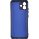 Чохол TPU GETMAN Liquid Silk Full Camera для Samsung Galaxy A07 Синій / Midnight Blue