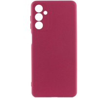 Чохол TPU GETMAN Liquid Silk Full Camera для Samsung Galaxy A17 5G Бордовий / Marsala