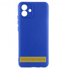 Чохол TPU GETMAN Liquid Silk Full Camera для Samsung Galaxy A17 5G Синій / Deep navy
