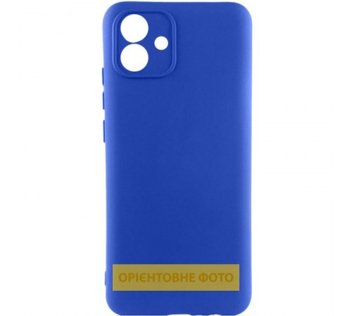 Чохол TPU GETMAN Liquid Silk Full Camera для Samsung Galaxy A17 5G Синій / Deep navy Чохол TPU GETMAN Liquid Silk Full Camera для Samsung Galaxy A17 5G Синій / Deep navy