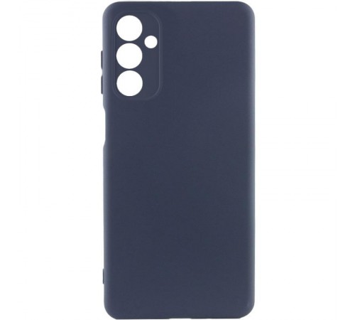Чохол TPU GETMAN Liquid Silk Full Camera для Samsung Galaxy A17 5G Синій / Midnight Blue