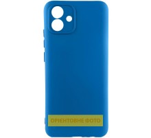 Чохол TPU GETMAN Liquid Silk Full Camera для Samsung Galaxy A17 5G Синій / Royal blue