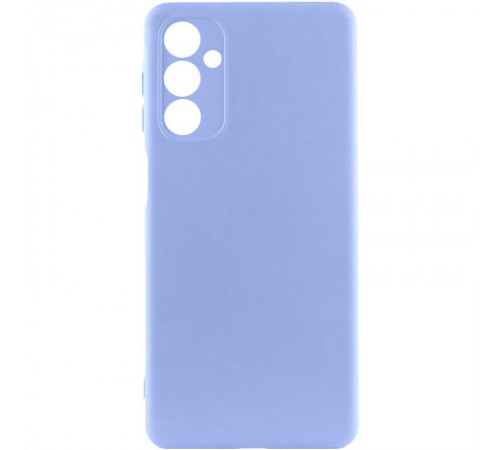 Чохол TPU GETMAN Liquid Silk Full Camera для Samsung Galaxy A17 5G Бузковий / Light purple