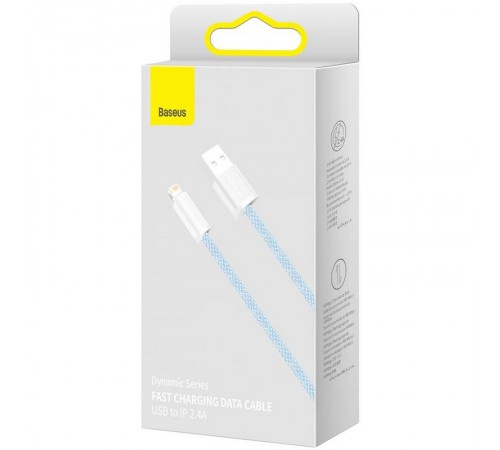 Дата кабель Baseus Dynamic Series USB to Lightning 2.4A (2m) (CALD00050) Blue