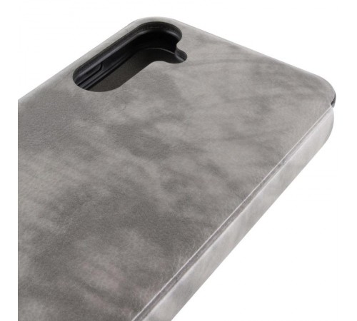 Шкіряний чохол-книжка Belora для Samsung Galaxy A17 5G Gray