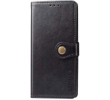 Шкіряний чохол-книжка GETMAN Gallant (PU) для Samsung Galaxy A07 Чорний