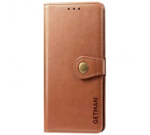 Шкіряний чохол-книжка GETMAN Gallant (PU) для Samsung Galaxy A07 Коричневий Шкіряний чохол-книжка GETMAN Gallant (PU) для Samsung Galaxy A07 Коричневий