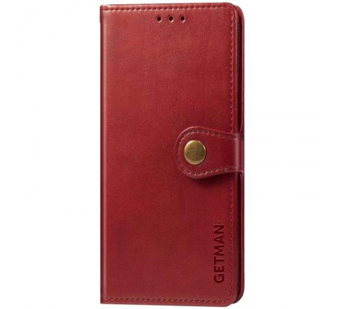 Шкіряний чохол-книжка GETMAN Gallant (PU) для Samsung Galaxy A07 Червоний Шкіряний чохол-книжка GETMAN Gallant (PU) для Samsung Galaxy A07 Червоний