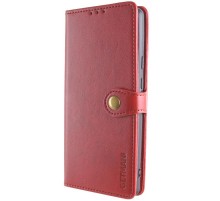 Шкіряний чохол-книжка GETMAN Gallant (PU) для Samsung Galaxy A17 5G Червоний