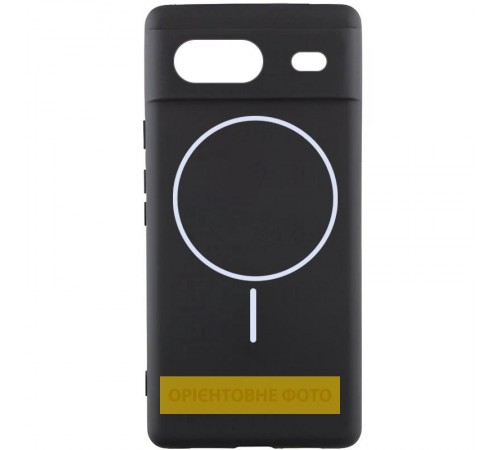 Чохол Silicone Cover Lakshmi Full Camera (AA) with MagFit для Google Pixel 9a Чорний / Black