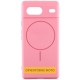 Чохол Silicone Cover Lakshmi Full Camera (AA) with MagFit для Google Pixel 9a Рожевий / Light pink