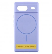 Чохол Silicone Cover Lakshmi Full Camera (AA) with MagFit для Google Pixel 9a Бузковий / Dasheen