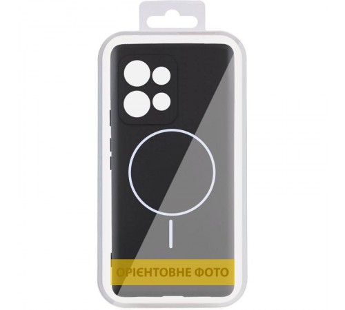 Чохол Silicone Cover Lakshmi Full Camera (AA) with MagFit для Motorola Edge 60 / 60 Fusion Чорний / Black Чохол Silicone Cover Lakshmi Full Camera (AA) with MagFit для Motorola Edge 60 / 60 Fusion Чорний / Black