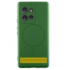Чохол Silicone Cover Lakshmi Full Camera (AA) with MagFit для Motorola Edge 60 / 60 Fusion Зелений / Dark green