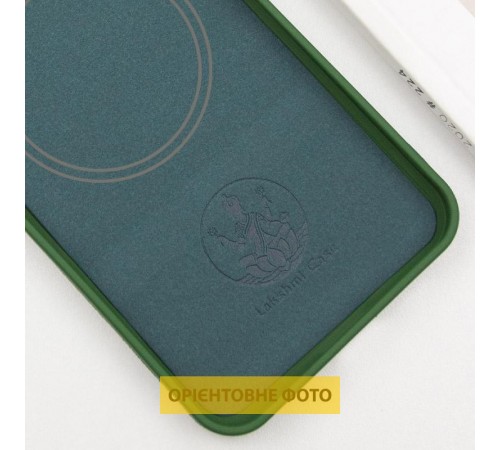 Чохол Silicone Cover Lakshmi Full Camera (AA) with MagFit для Motorola Edge 60 / 60 Fusion Зелений / Dark green Чохол Silicone Cover Lakshmi Full Camera (AA) with MagFit для Motorola Edge 60 / 60 Fusion Зелений / Dark green