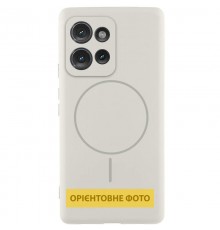 Чохол Silicone Cover Lakshmi Full Camera (AA) with MagFit для Motorola Edge 60 Pro Білий / White