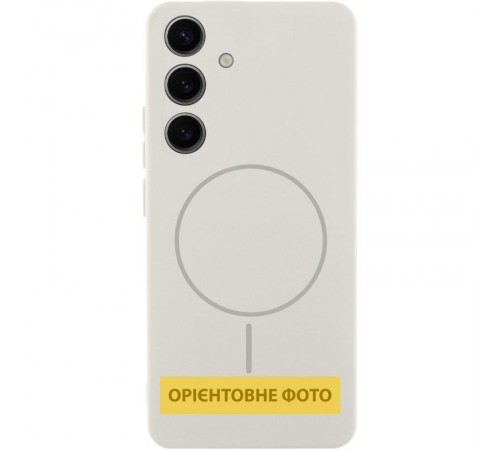 Чохол Silicone Cover Lakshmi Full Camera (AA) with MagFit для Samsung Galaxy S25 Edge Білий / White Чохол Silicone Cover Lakshmi Full Camera (AA) with MagFit для Samsung Galaxy S25 Edge Білий / White