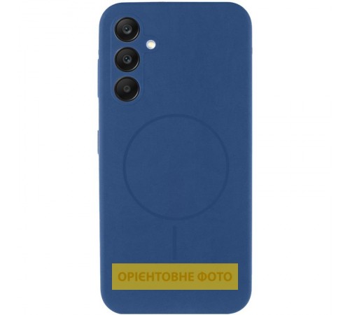 Чохол Silicone Cover Lakshmi Full Camera (AA) with MagFit для Samsung Galaxy S25 Edge Синій / Navy blue Чохол Silicone Cover Lakshmi Full Camera (AA) with MagFit для Samsung Galaxy S25 Edge Синій / Navy blue