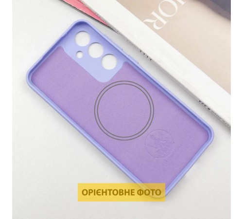 Чохол Silicone Cover Lakshmi Full Camera (AA) with MagFit для Samsung Galaxy S25 Edge Бузковий / Dasheen Чохол Silicone Cover Lakshmi Full Camera (AA) with MagFit для Samsung Galaxy S25 Edge Бузковий / Dasheen