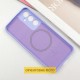Чохол Silicone Cover Lakshmi Full Camera (AA) with MagFit для Samsung Galaxy S25 Edge Бузковий / Dasheen