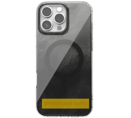 Чохол TPU Shiny Mountain (MagFit) для Apple iPhone 17 (6.3") Black Чохол TPU Shiny Mountain (MagFit) для Apple iPhone 17 (6.3") Black