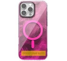 Чохол TPU Shiny Mountain (MagFit) для Apple iPhone 17 (6.3") Pink
