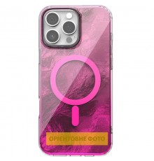 Чохол TPU Shiny Mountain (MagFit) для Apple iPhone 17 (6.3") Pink