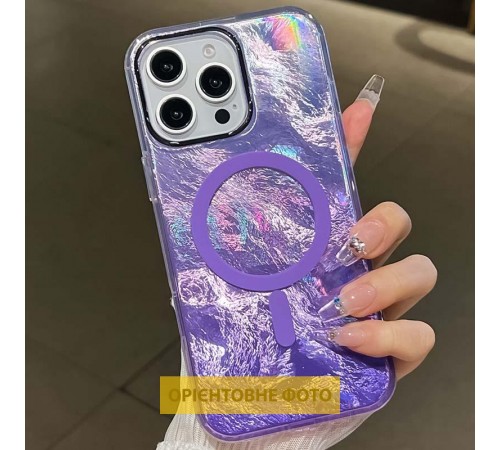 Чохол TPU Shiny Mountain (MagFit) для Apple iPhone 17 (6.3") Purple
