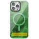 Чохол TPU Shiny Mountain (MagFit) для Apple iPhone 17 Air (6.6") Green