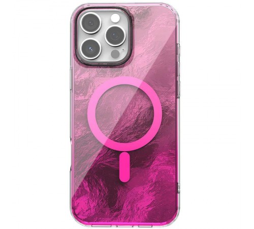 Чохол TPU Shiny Mountain (MagFit) для Apple iPhone 17 Pro Max (6.9") Pink