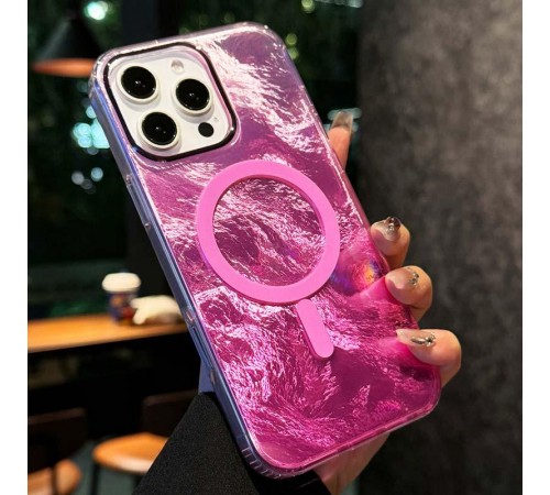 Чохол TPU Shiny Mountain (MagFit) для Apple iPhone 17 Pro Max (6.9") Pink