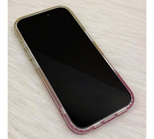 Чохол TPU Shiny Mountain (MagFit) для Apple iPhone 17 Pro Max (6.9") Yellow / Pink