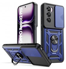 Ударостійкий чохол Camshield Serge Ring для Oppo Reno 12 Pro 5G Синій