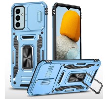Ударостійкий чохол Camshield Army Ring для Samsung Galaxy A17 4G/5G / A16 4G/5G Блакитний / Light Blue