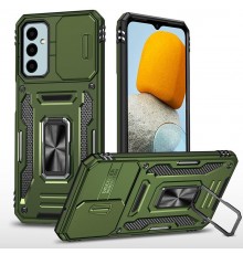 Ударостійкий чохол Camshield Army Ring для Samsung Galaxy A17 4G/5G / A16 4G/5G Оливковий / Army Green
