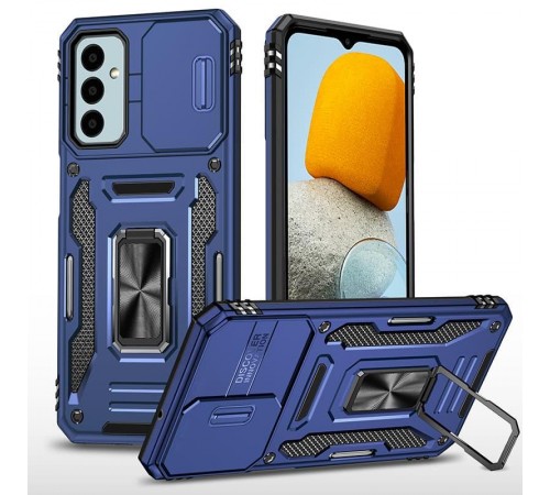 Ударостійкий чохол Camshield Army Ring для Samsung Galaxy A17 4G/5G / A16 4G/5G Синій / Navy