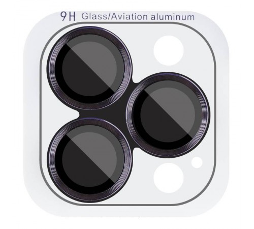 Захисне скло Metal Classic на камеру (у упак.) для Apple iPhone 17 Pro (6.3") / 17 Pro Max (6.9") Чорний / Black