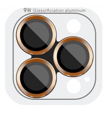 Захисне скло Metal Classic на камеру (у упак.) для Apple iPhone 17 Pro (6.3") / 17 Pro Max (6.9") Помаранчевий / Orange