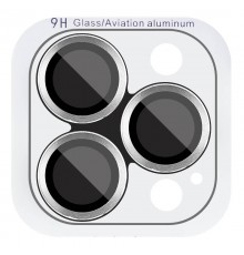 Захисне скло Metal Classic на камеру (у упак.) для Apple iPhone 17 Pro (6.3") / 17 Pro Max (6.9") Срібний / Silver