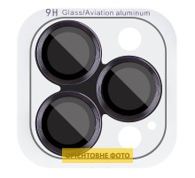 Захисне скло Metal Classic на камеру (у упак.) для Apple iPhone 17 (6.3") Чорний / Black