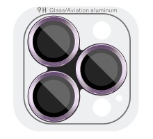 Захисне скло Metal Classic на камеру (у упак.) для Apple iPhone 17 (6.3") Фіолетовий / Light Purple