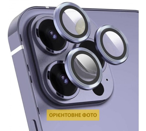Захисне скло Metal Classic на камеру (у упак.) для Apple iPhone 17 (6.3") Блакитний / Light Blue Захисне скло Metal Classic на камеру (у упак.) для Apple iPhone 17 (6.3") Блакитний / Light Blue